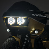 HogWorkz - Silvertooth Performance LED Headlight for Harley Road Glide 2015-2024