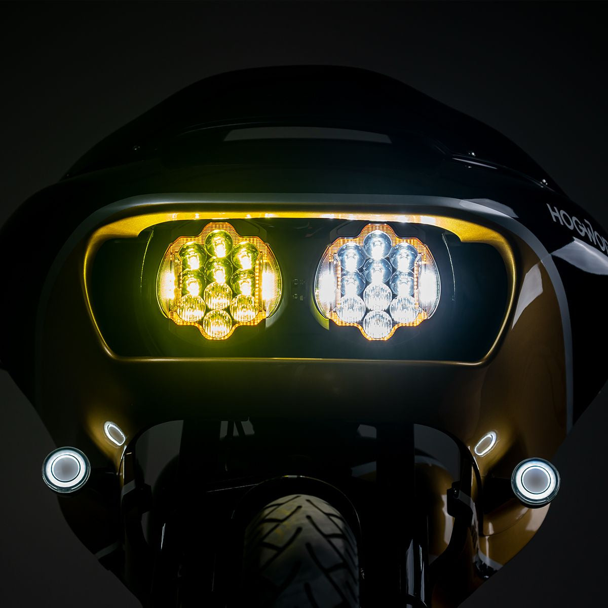 Hogworkz - Sabertooth Performance LED Headlight for Harley Road Glide 2015-2024