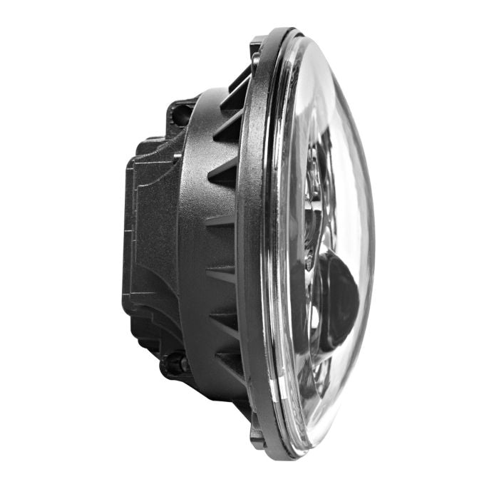 Hogworkz - 7" LED Chrome Headlight for Harley Softail 2018-2024