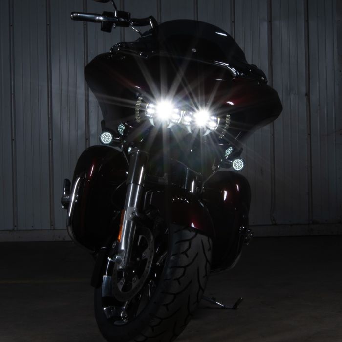 HogWorkz- 2015-2025 Harley Davidson- Road Glide Dual Visionz LED Headlight