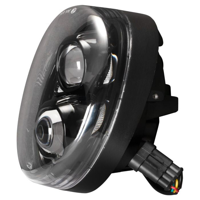 HogWorkz - Black LED Headlight for Harley Breakout 2018-2024