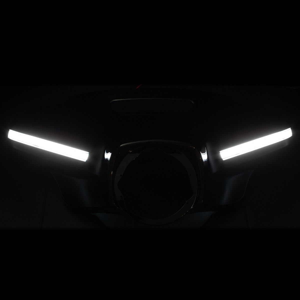 HogWorkz - Unpainted Outer Fairing w/ Integrated LEDs for Harley Touring 2014-2024