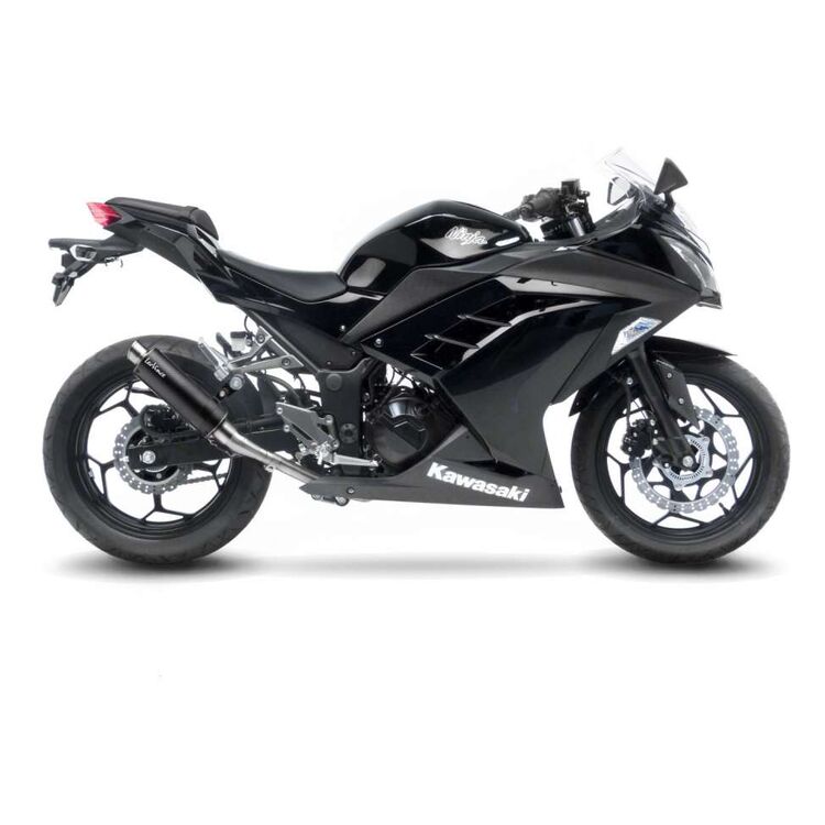 LeoVince GP Corsa Slip-On Exhaust - 2013-2017 Kawasaki Ninja 300