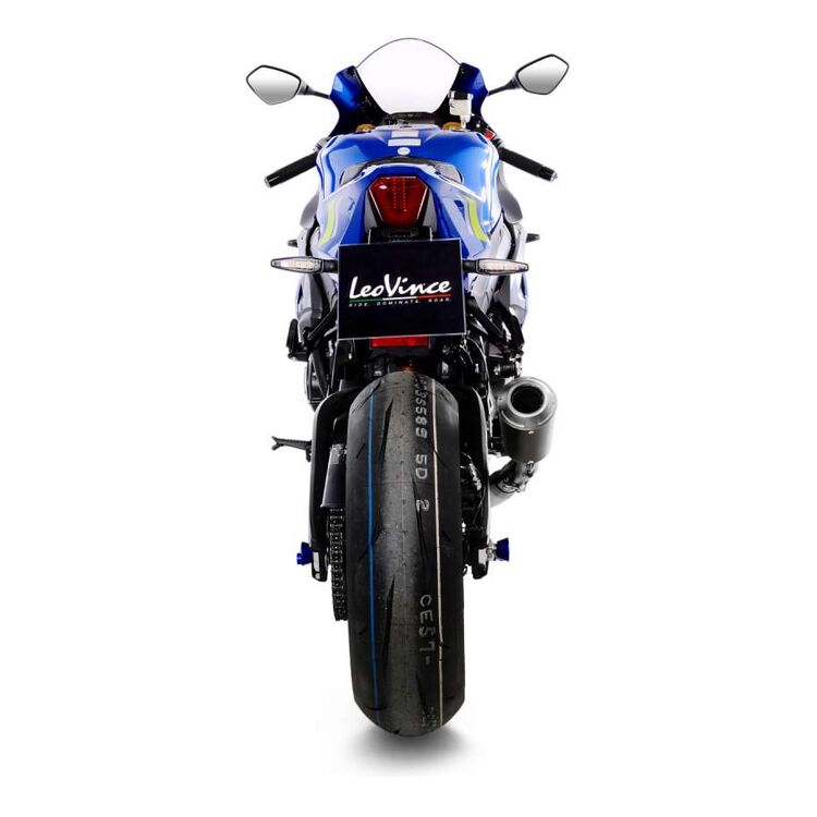 LeoVince LV-10 Slip-On Exhaust - 2017-2025 Suzuki GSXR 1000 / R