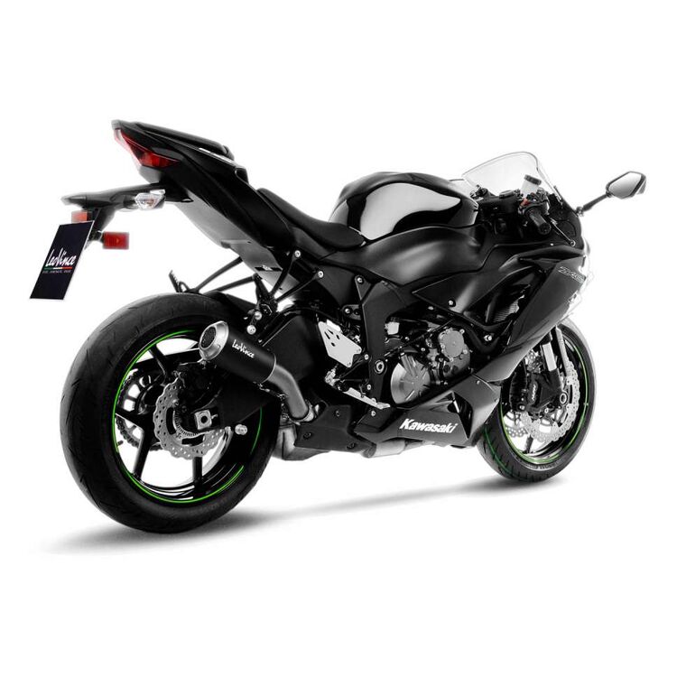 LeoVince LV-10 Slip-On Exhaust - 2009-2025 Kawasaki ZX6R / ZX636