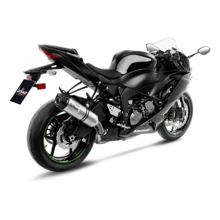 LeoVince LV One EVO Slip-On Exhaust - 2019-2025 Kawasaki ZX6R / ZX636