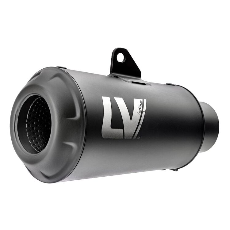 LeoVince LV-10 Slip-On Exhaust FULL BLACK - 2018-2024 Kawasaki Ninja 400/Z400