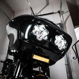 Custom Dynamics - 2015-2024 Harley Davidson Road Glide - Shark Demon Headlight