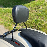HogWorkz - Black Detachable Sissy Bar Backrest for Harley® Low Rider / Sport Glide '18-'24